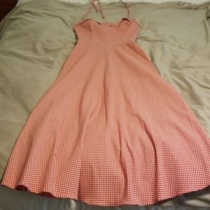 Betsey Johnson pin up style halter dress